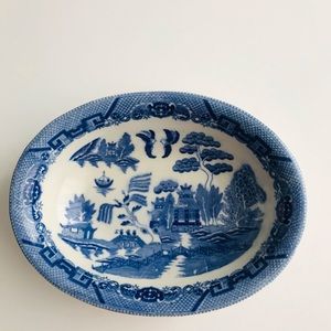 Mid Century Oval Bowl